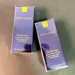 Estee Lauder Double Wear Stay-in-Place Makeup #1C0 Shell LOT OF 2